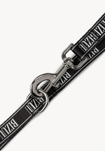 Czarna smycz w logo TUFFI S